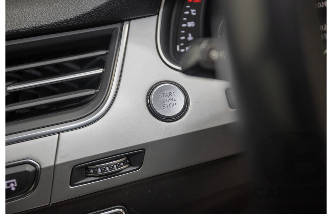 11/2015 Audi Q7 3.0 TDI Quattro (AWD) 4M 4D Wagon Pure White (200kW) Turbo Diesel 3.0L - 7 Seats