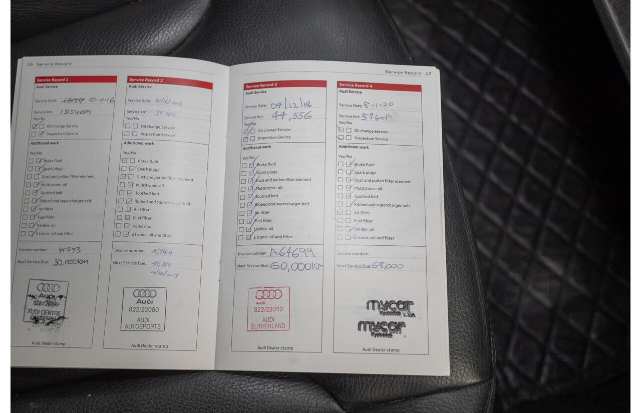 11/2015 Audi Q7 3.0 TDI Quattro (AWD) 4M 4D Wagon Pure White (200kW) Turbo Diesel 3.0L - 7 Seats