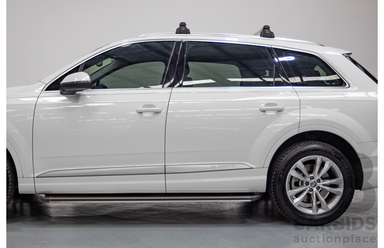 11/2015 Audi Q7 3.0 TDI Quattro (AWD) 4M 4D Wagon Pure White (200kW) Turbo Diesel 3.0L - 7 Seats