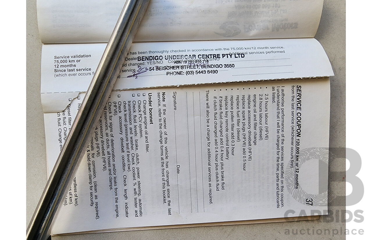 4/2009 Holden Captiva LX (4x4) CG MY09.5 4d Wagon Black 3.2L