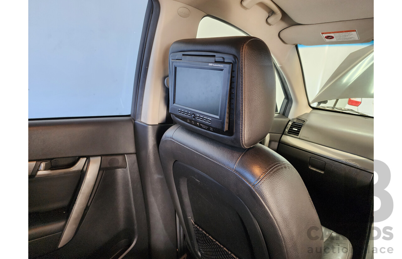 4/2009 Holden Captiva LX (4x4) CG MY09.5 4d Wagon Black 3.2L