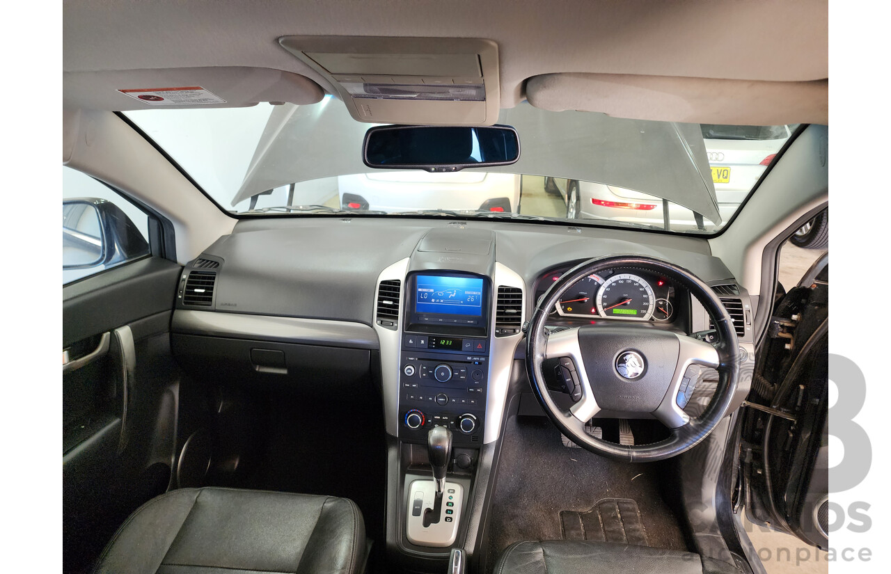 4/2009 Holden Captiva LX (4x4) CG MY09.5 4d Wagon Black 3.2L