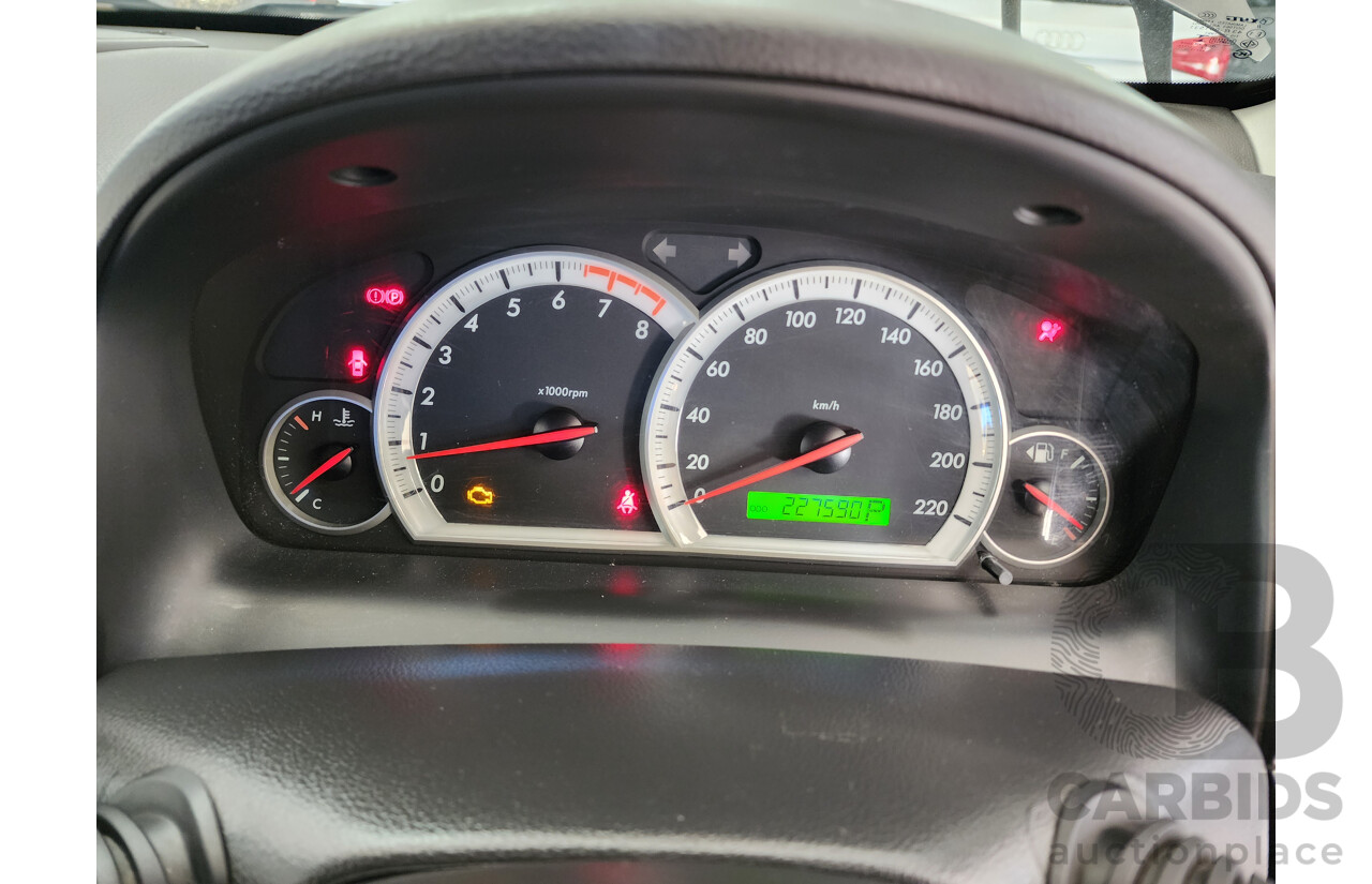 4/2009 Holden Captiva LX (4x4) CG MY09.5 4d Wagon Black 3.2L