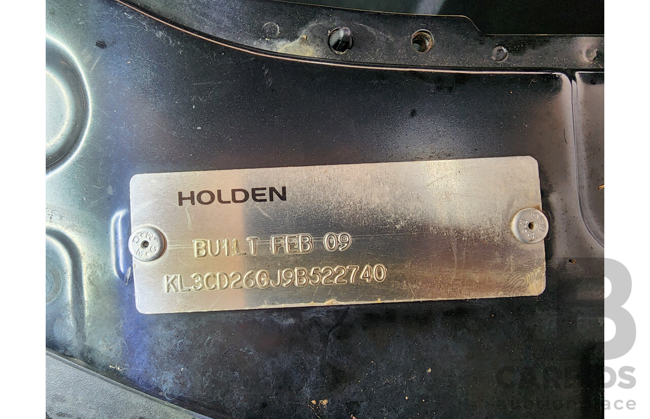 4/2009 Holden Captiva LX (4x4) CG MY09.5 4d Wagon Black 3.2L