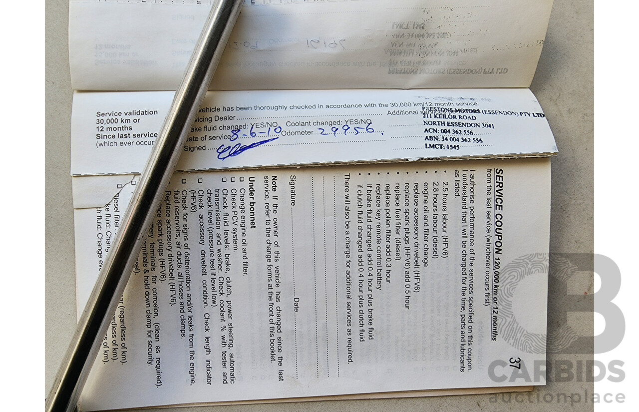 4/2009 Holden Captiva LX (4x4) CG MY09.5 4d Wagon Black 3.2L