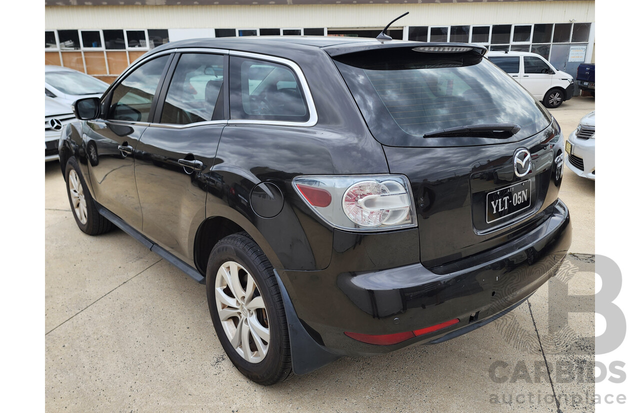 9/2011 Mazda Cx-7 Diesel Sports (4x4) ER MY10 4d Wagon Black 2.2L
