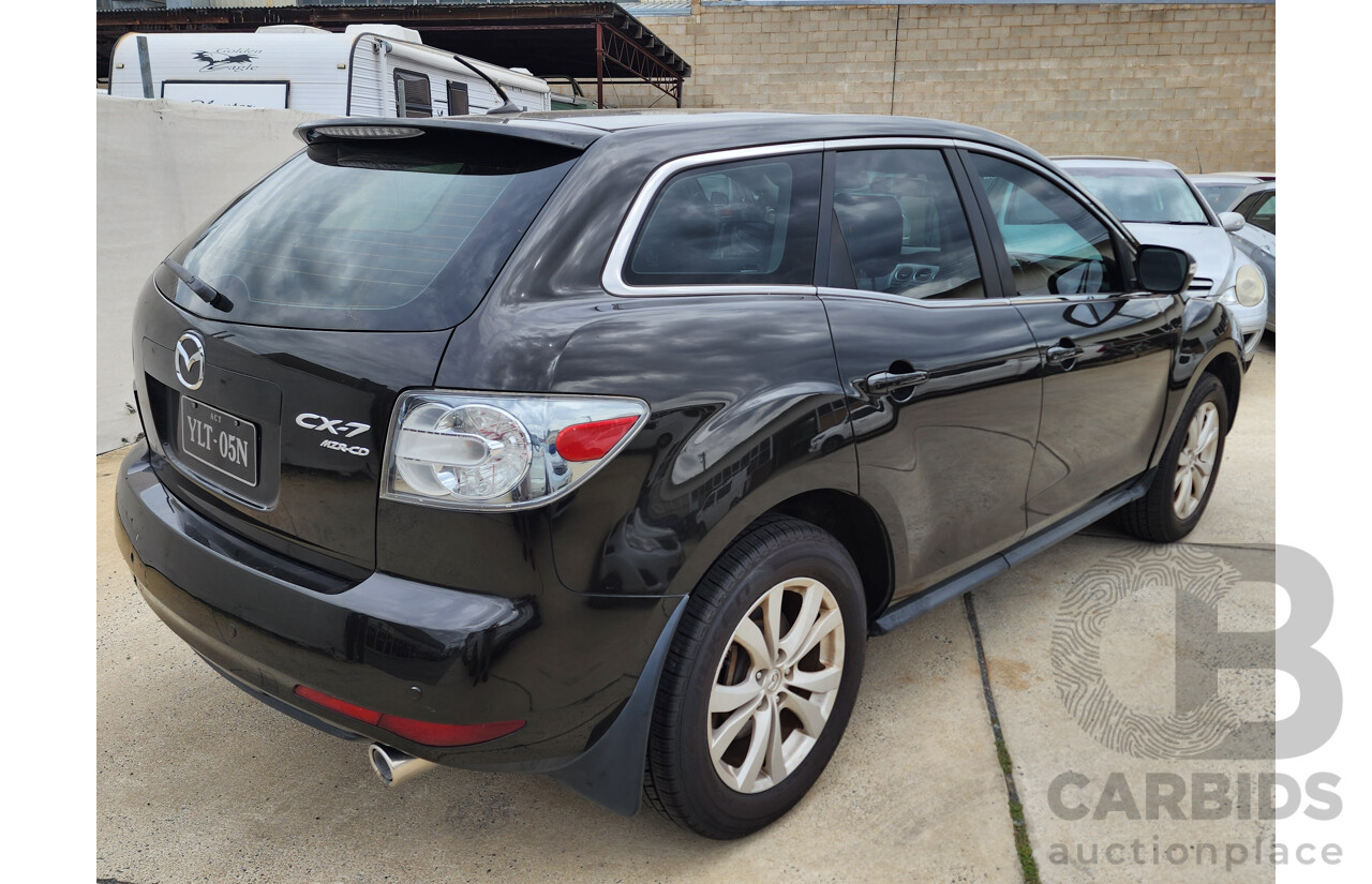 9/2011 Mazda Cx-7 Diesel Sports (4x4) ER MY10 4d Wagon Black 2.2L