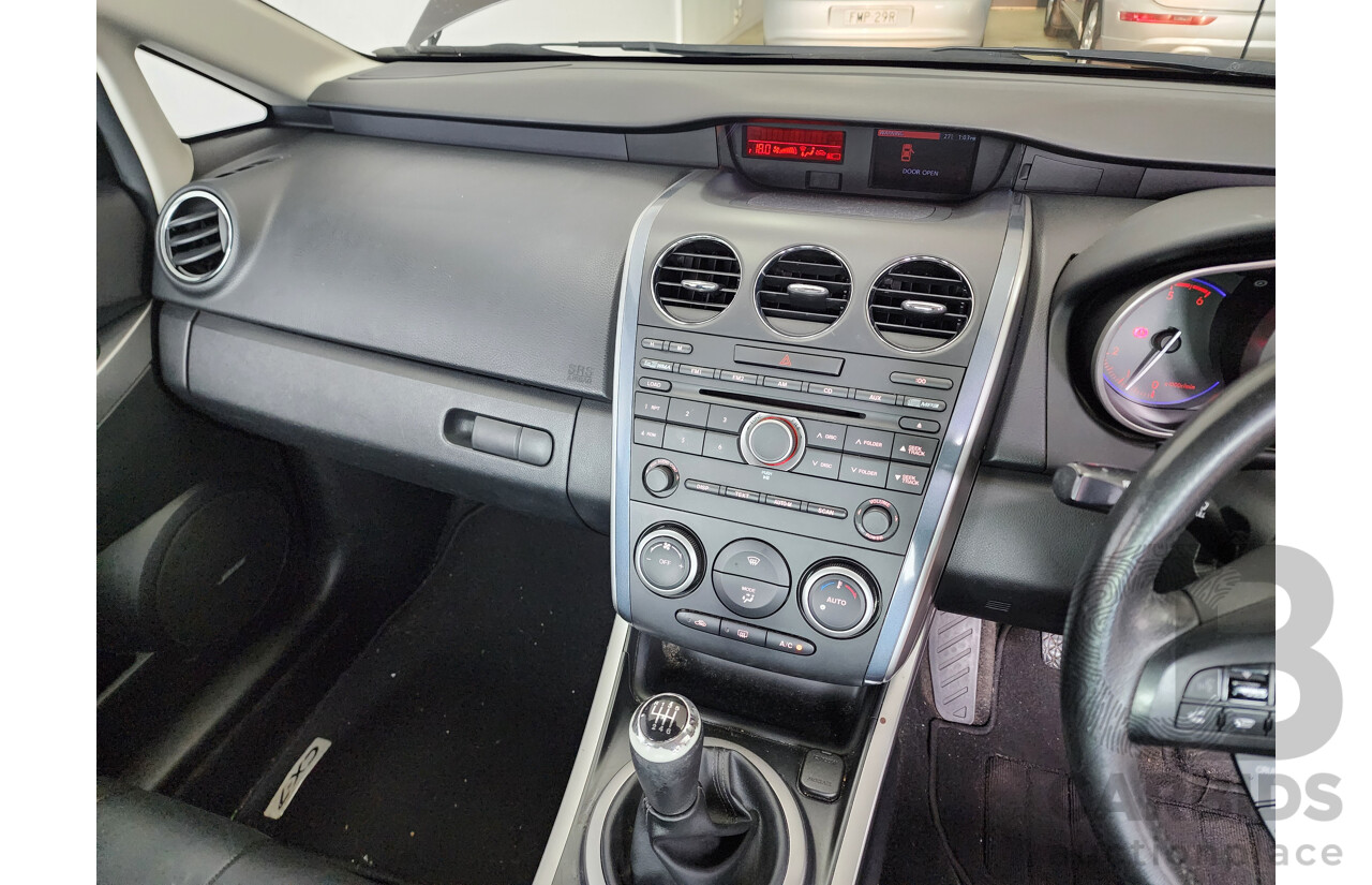 9/2011 Mazda Cx-7 Diesel Sports (4x4) ER MY10 4d Wagon Black 2.2L