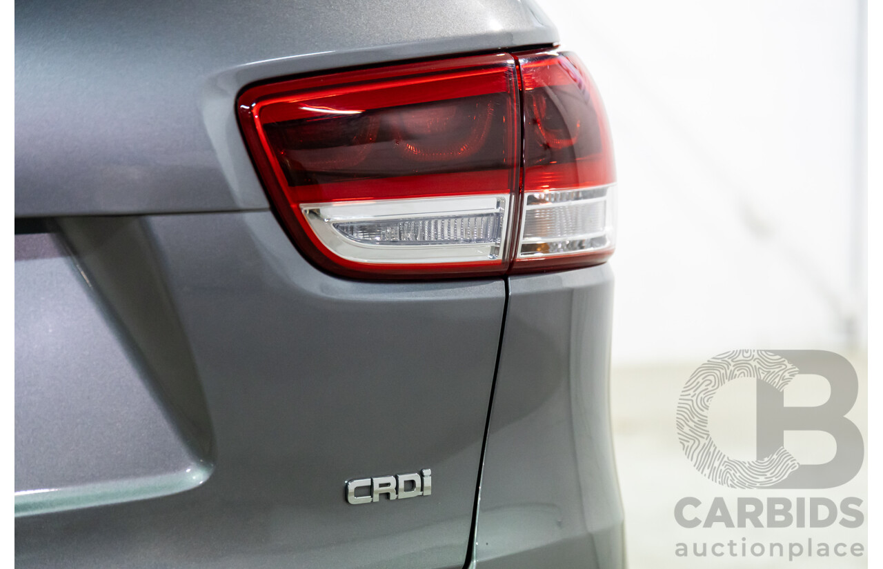 04/2016 Kia Sorento Platinum (AWD) UM MY16 4d Wagon Graphite Steel Metallic Turbo Diesel 2.2L