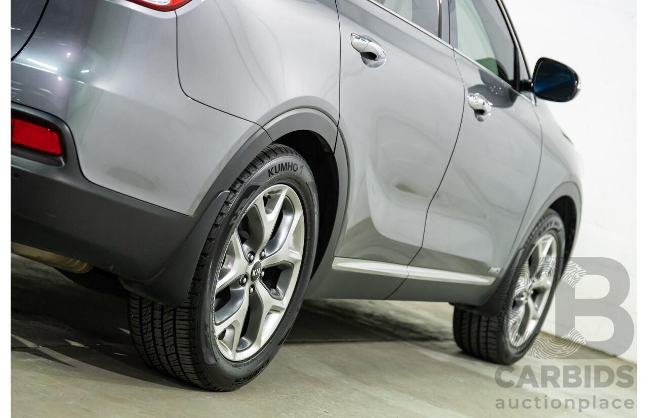 04/2016 Kia Sorento Platinum (AWD) UM MY16 4d Wagon Graphite Steel Metallic Turbo Diesel 2.2L