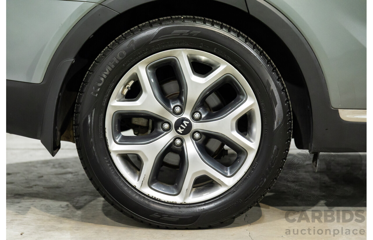 04/2016 Kia Sorento Platinum (AWD) UM MY16 4d Wagon Graphite Steel Metallic Turbo Diesel 2.2L