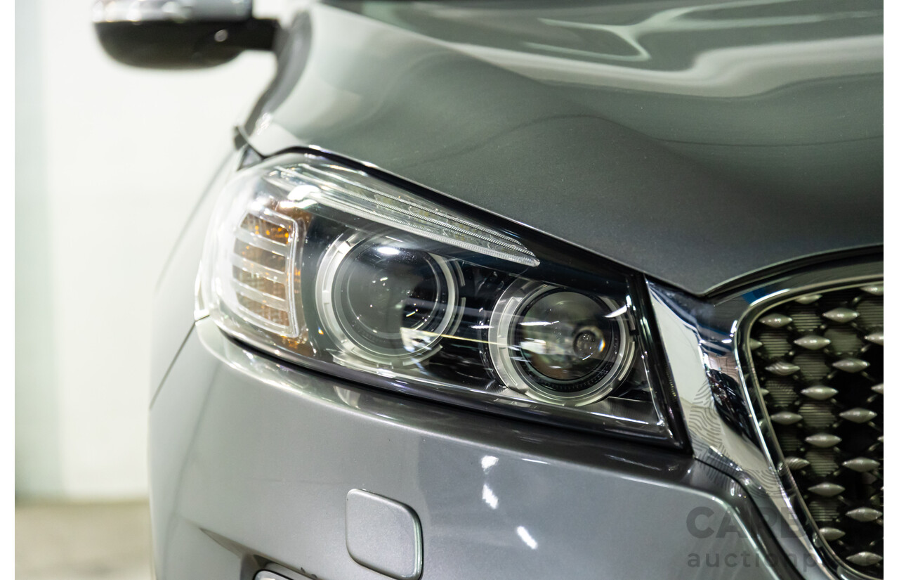 04/2016 Kia Sorento Platinum (AWD) UM MY16 4d Wagon Graphite Steel Metallic Turbo Diesel 2.2L