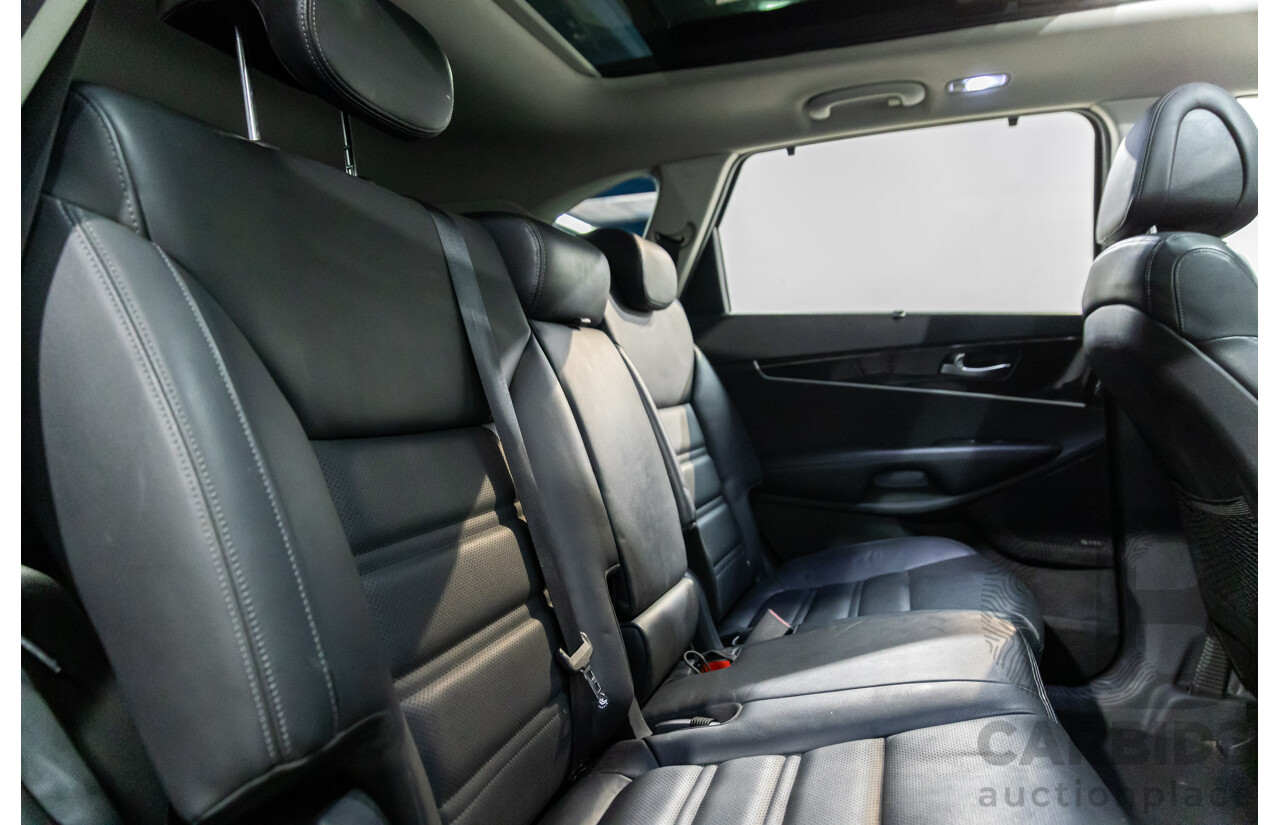 04/2016 Kia Sorento Platinum (AWD) UM MY16 4d Wagon Graphite Steel Metallic Turbo Diesel 2.2L