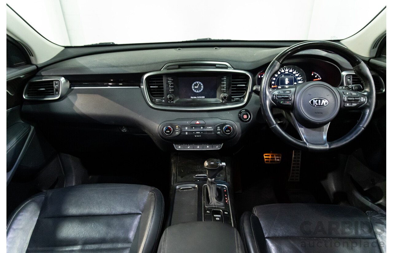 04/2016 Kia Sorento Platinum (AWD) UM MY16 4d Wagon Graphite Steel Metallic Turbo Diesel 2.2L