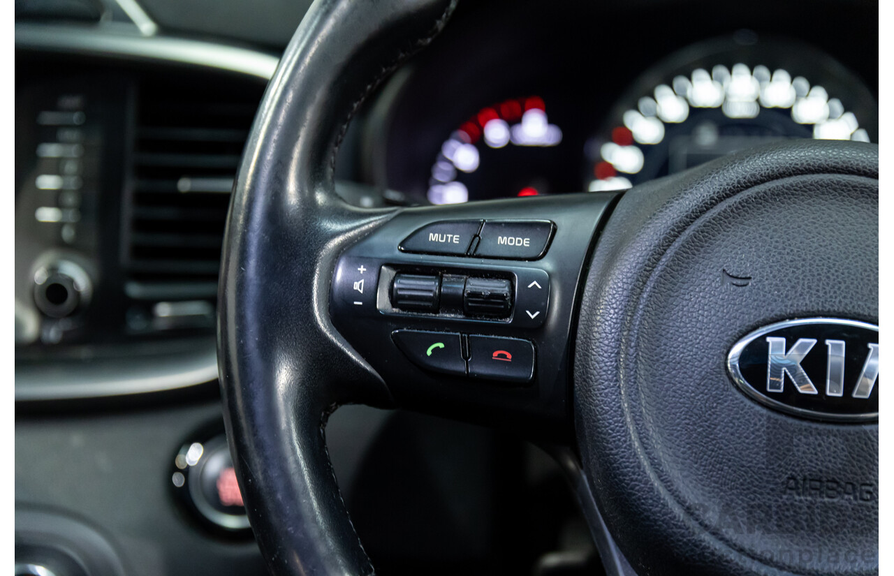 04/2016 Kia Sorento Platinum (AWD) UM MY16 4d Wagon Graphite Steel Metallic Turbo Diesel 2.2L