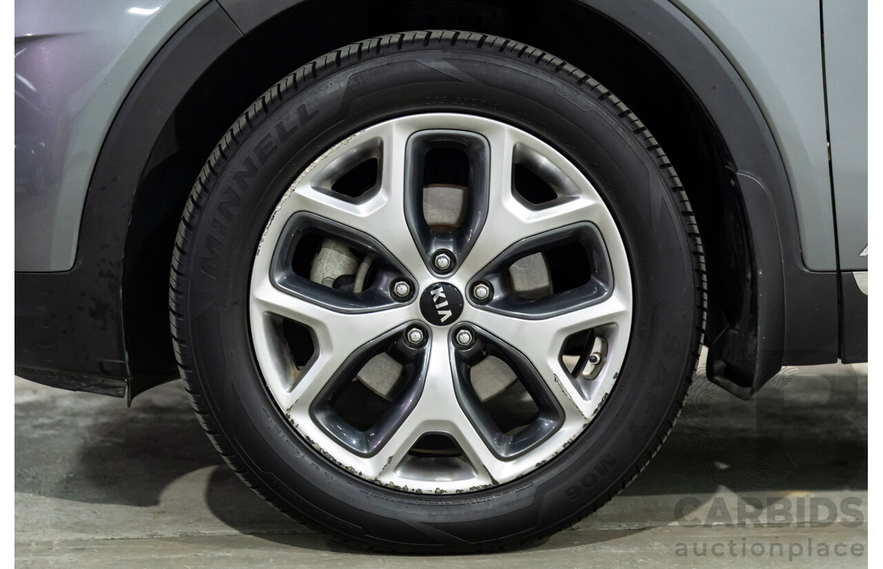 04/2016 Kia Sorento Platinum (AWD) UM MY16 4d Wagon Graphite Steel Metallic Turbo Diesel 2.2L