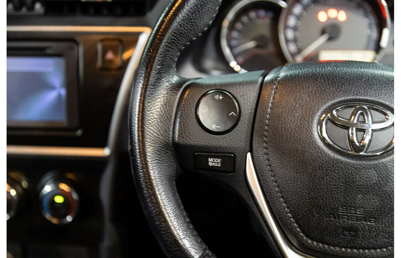 01/2015 Toyota Corolla ASCENT SPORT FWD ZRE182R 5D Hatchback Blue Streak Metallic 1.8L