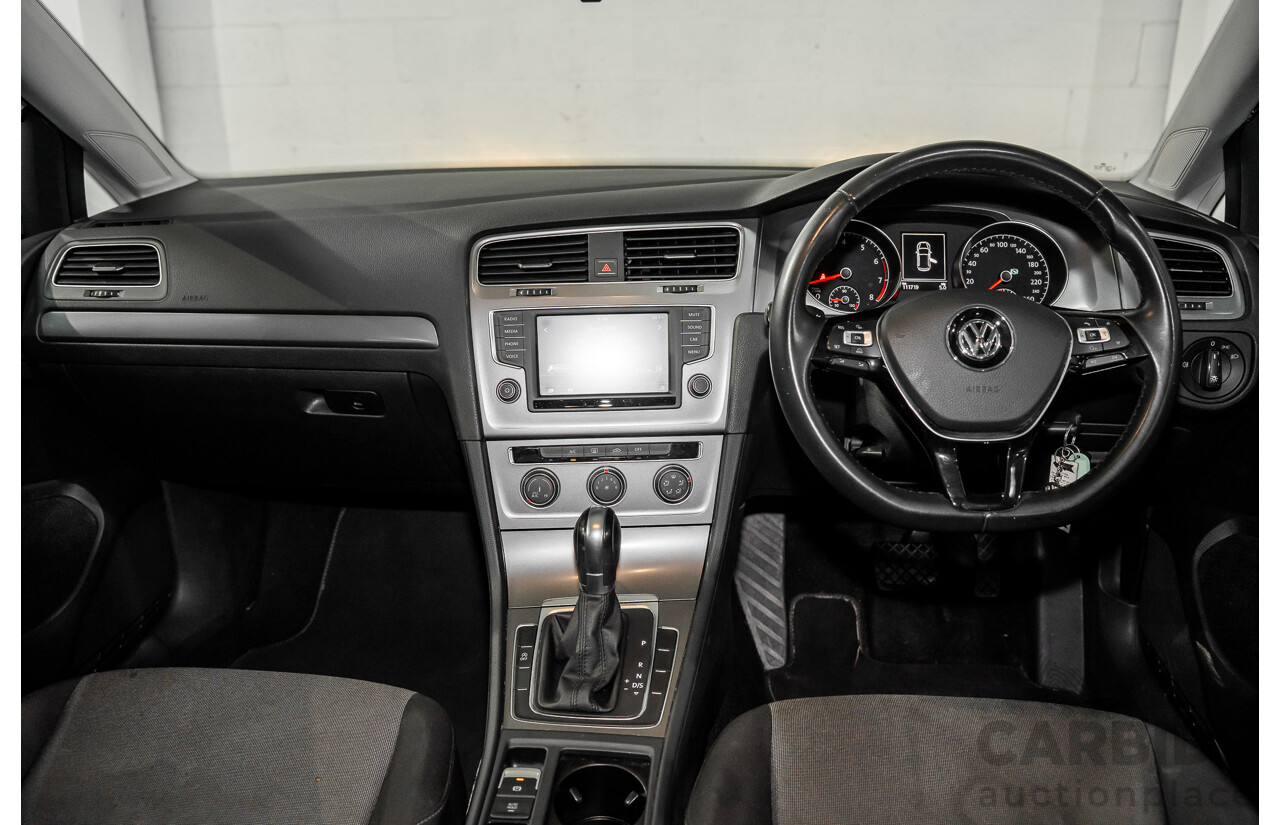 05/2016 Volkswagen Golf 92 TSI (FWD) AU MY16 5d Hatchback Pure White Turbo 1.4L