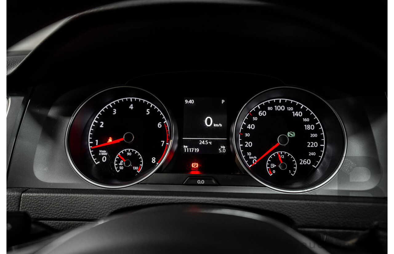 05/2016 Volkswagen Golf 92 TSI (FWD) AU MY16 5d Hatchback Pure White Turbo 1.4L