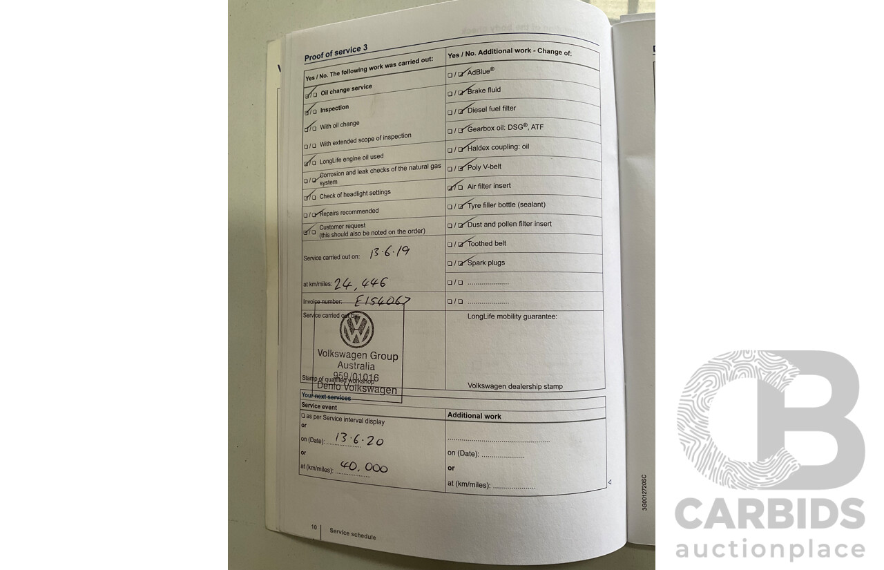 05/2016 Volkswagen Golf 92 TSI (FWD) AU MY16 5d Hatchback Pure White Turbo 1.4L