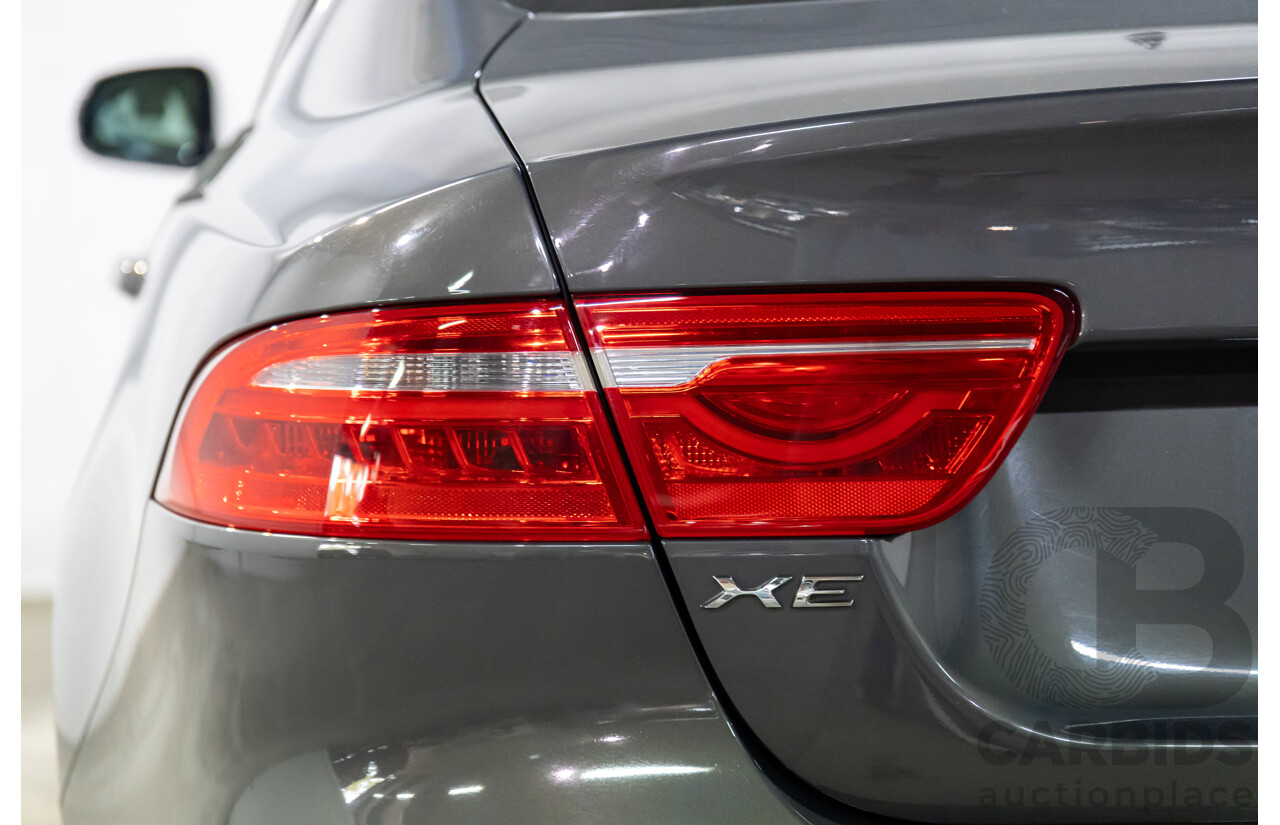 09/2015 Jaguar XE 25t Portfolio (RWD) 4d Sedan Tempest Grey Metallic Turbo 2.0L