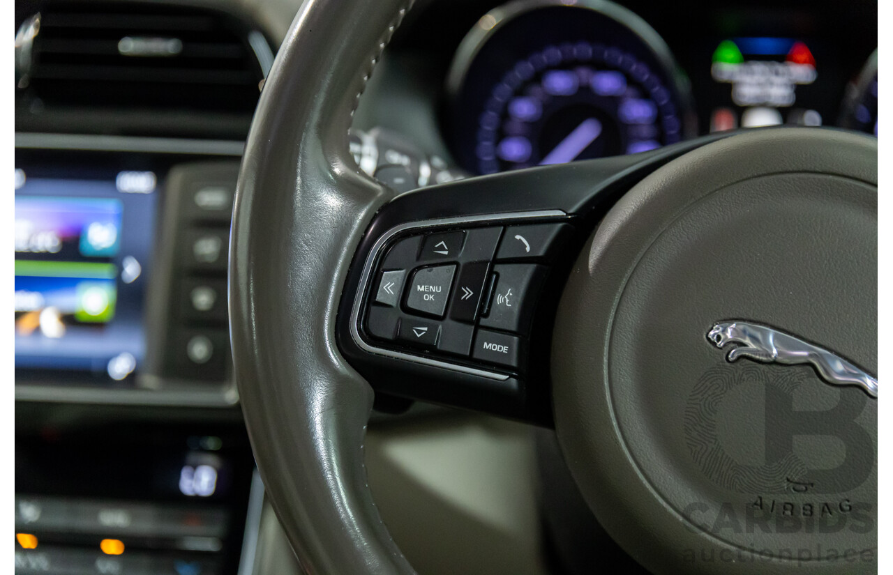 09/2015 Jaguar XE 25t Portfolio (RWD) 4d Sedan Tempest Grey Metallic Turbo 2.0L