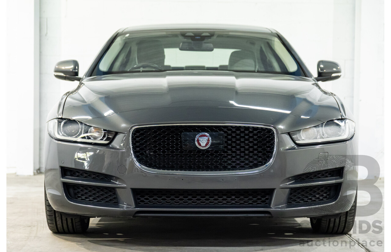 09/2015 Jaguar XE 25t Portfolio (RWD) 4d Sedan Tempest Grey Metallic Turbo 2.0L