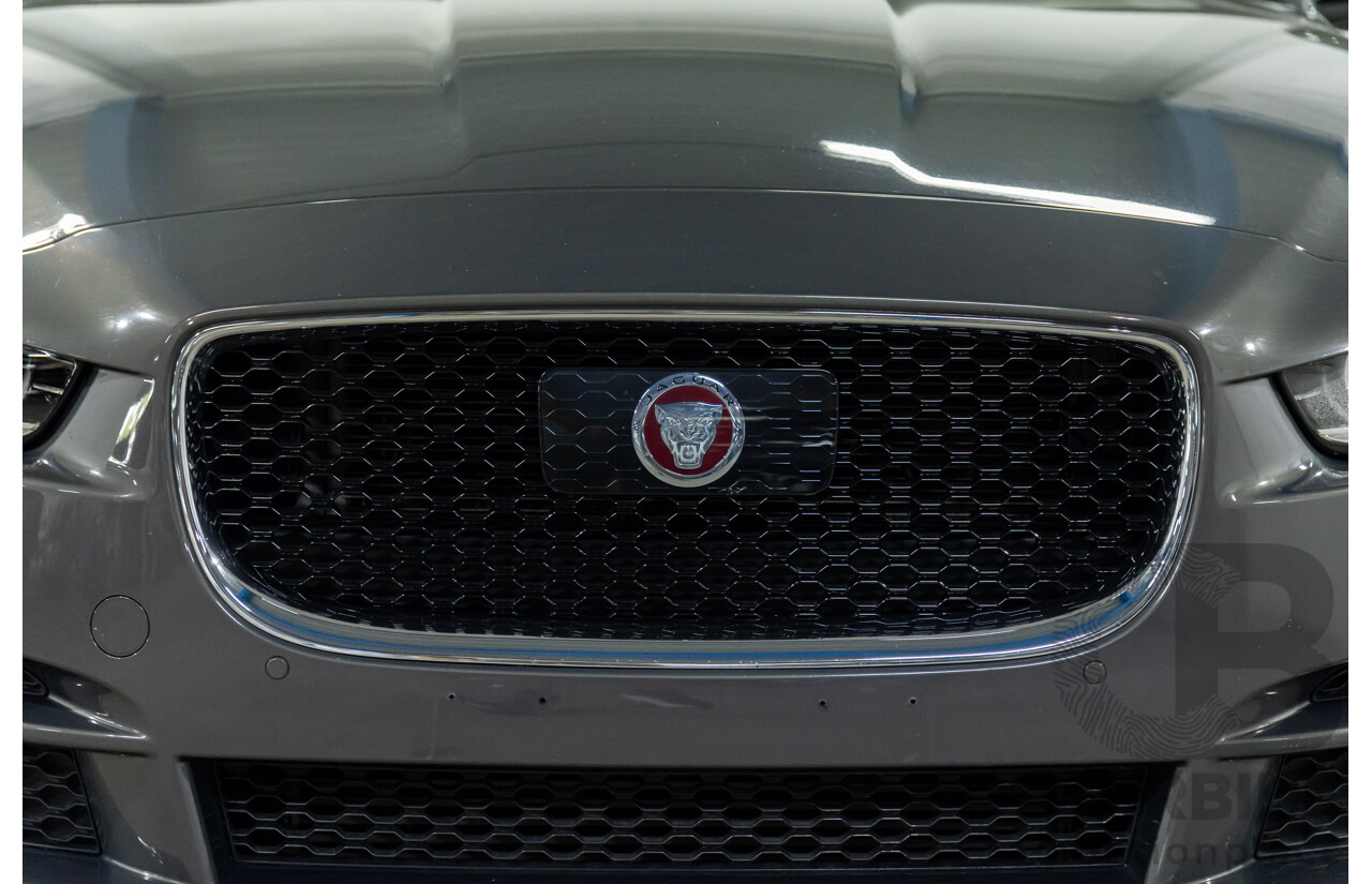 09/2015 Jaguar XE 25t Portfolio (RWD) 4d Sedan Tempest Grey Metallic Turbo 2.0L