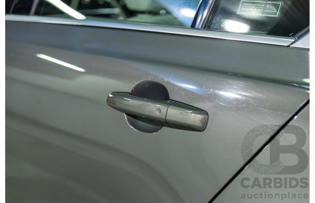 09/2015 Jaguar XE 25t Portfolio (RWD) 4d Sedan Tempest Grey Metallic Turbo 2.0L