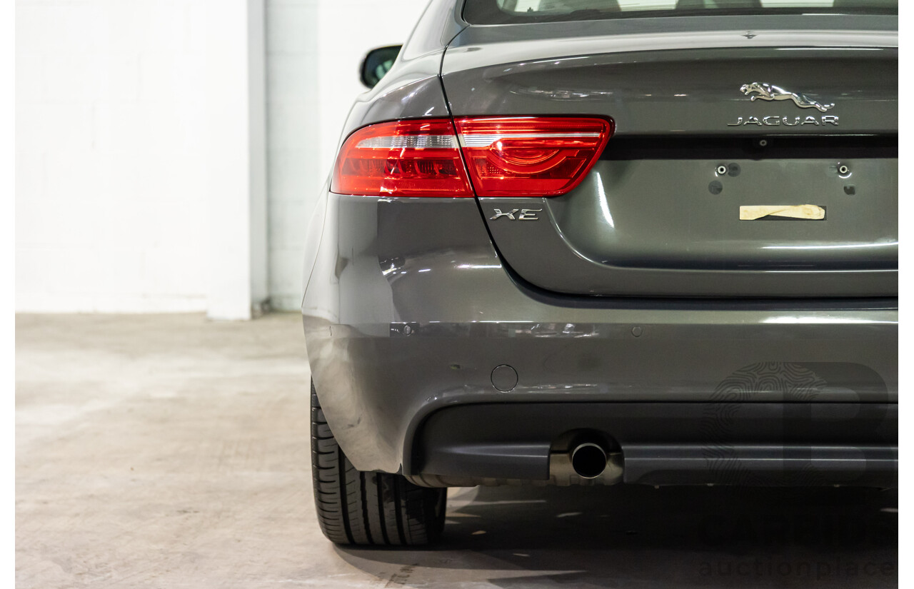09/2015 Jaguar XE 25t Portfolio (RWD) 4d Sedan Tempest Grey Metallic Turbo 2.0L
