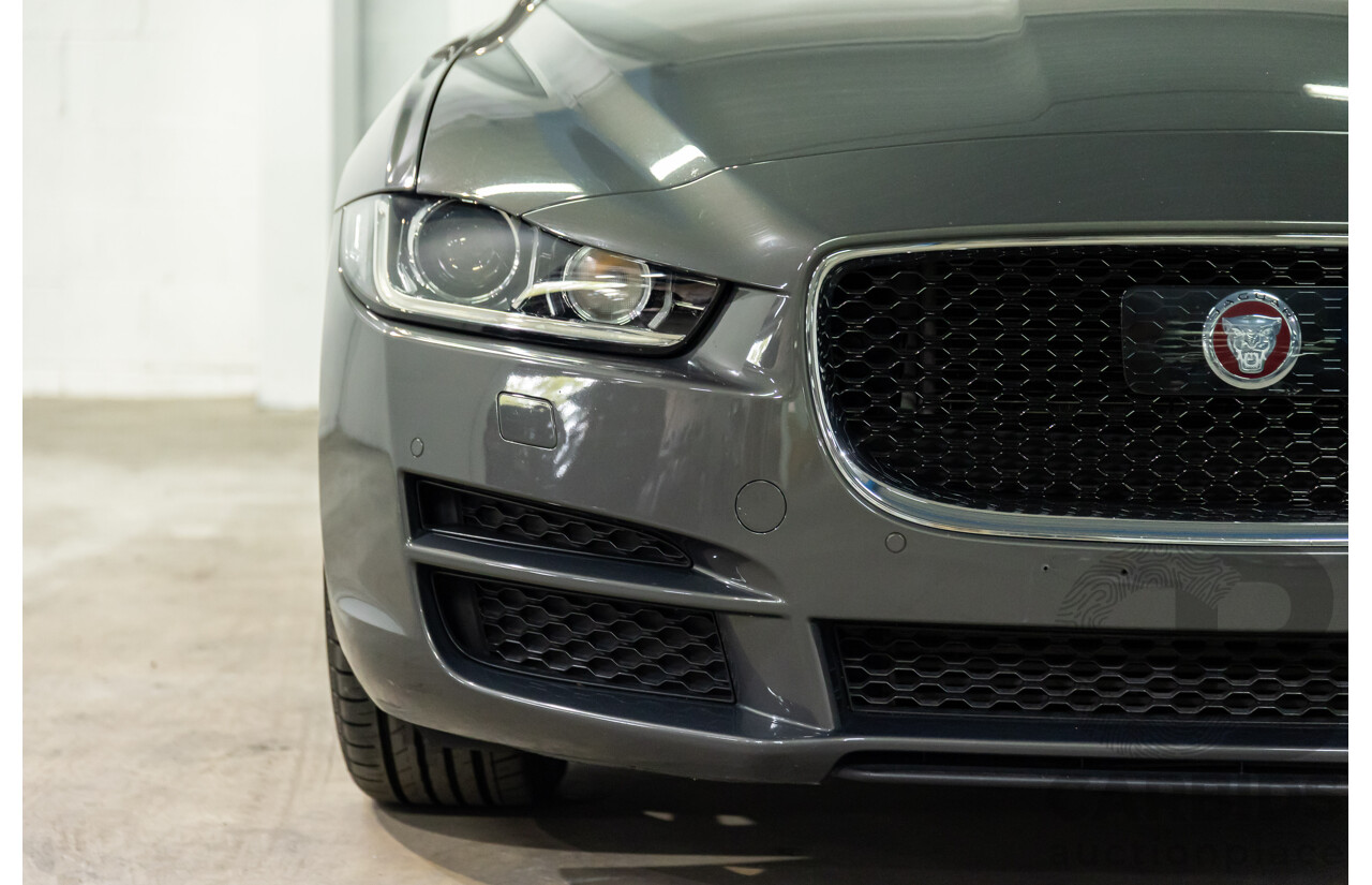 09/2015 Jaguar XE 25t Portfolio (RWD) 4d Sedan Tempest Grey Metallic Turbo 2.0L