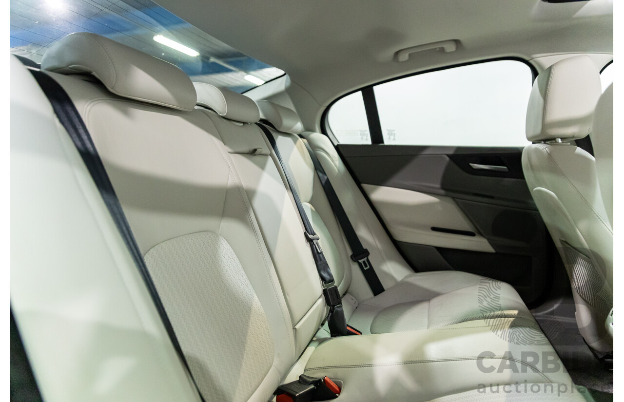 09/2015 Jaguar XE 25t Portfolio (RWD) 4d Sedan Tempest Grey Metallic Turbo 2.0L