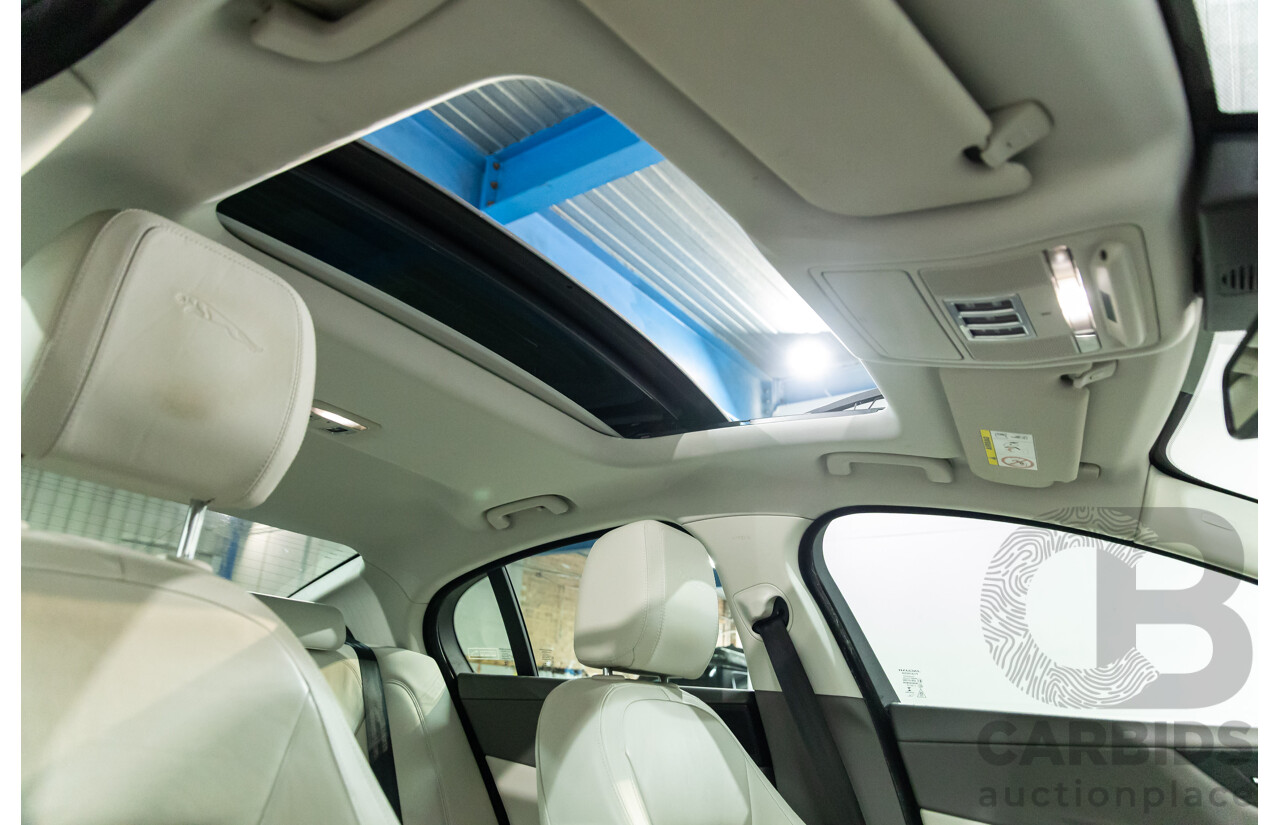 09/2015 Jaguar XE 25t Portfolio (RWD) 4d Sedan Tempest Grey Metallic Turbo 2.0L