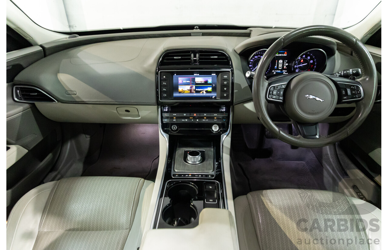 09/2015 Jaguar XE 25t Portfolio (RWD) 4d Sedan Tempest Grey Metallic Turbo 2.0L