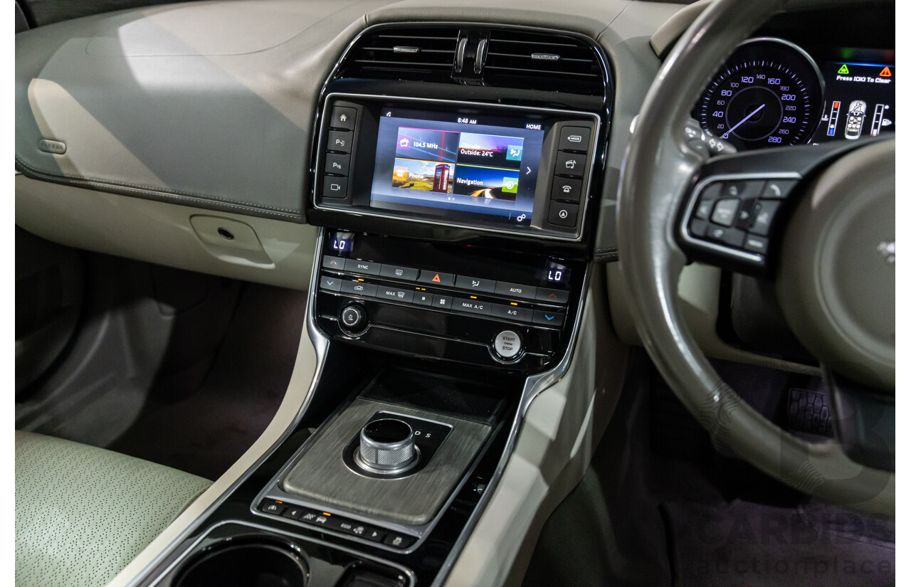 09/2015 Jaguar XE 25t Portfolio (RWD) 4d Sedan Tempest Grey Metallic Turbo 2.0L