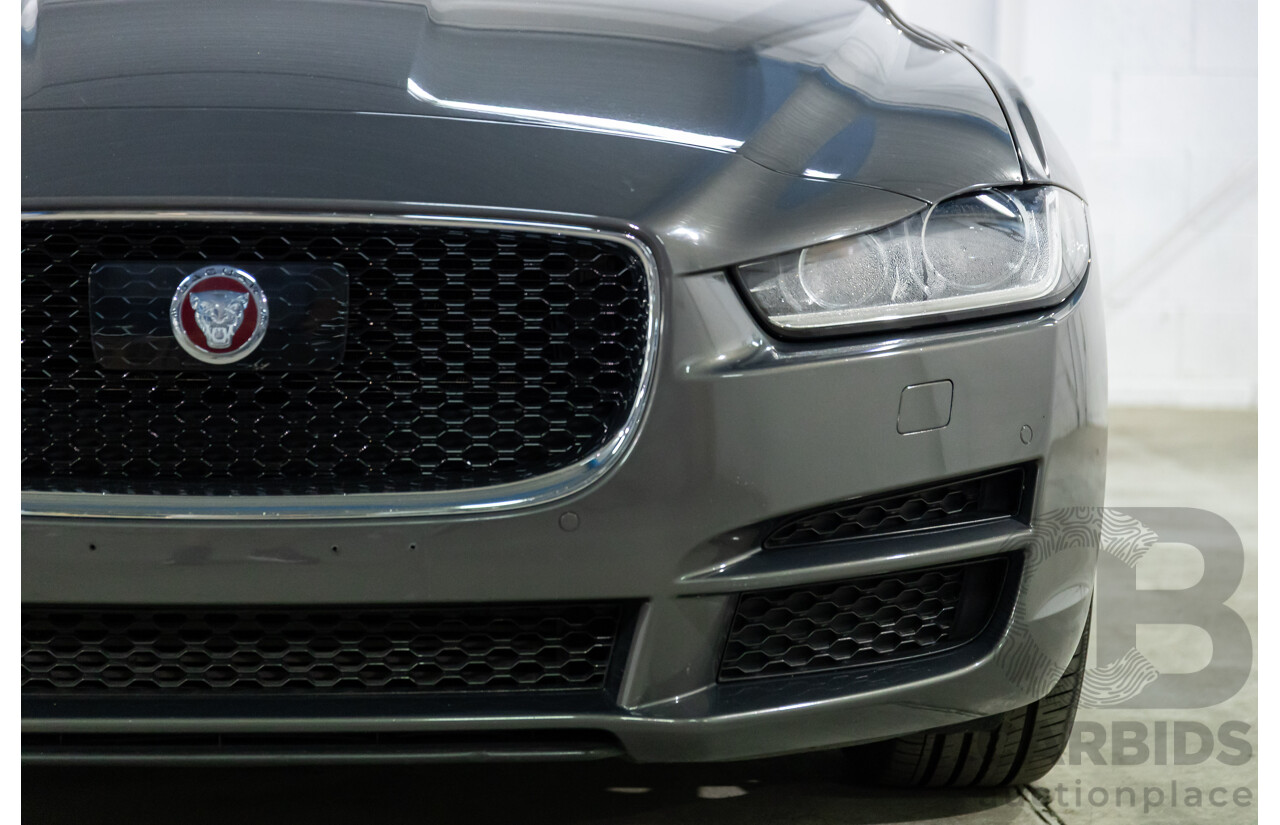 09/2015 Jaguar XE 25t Portfolio (RWD) 4d Sedan Tempest Grey Metallic Turbo 2.0L