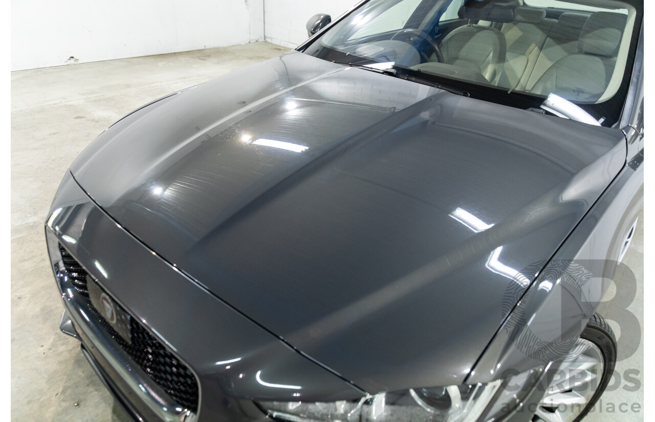 09/2015 Jaguar XE 25t Portfolio (RWD) 4d Sedan Tempest Grey Metallic Turbo 2.0L