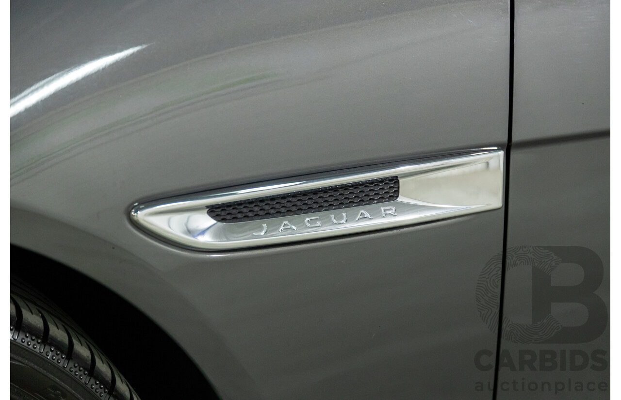 09/2015 Jaguar XE 25t Portfolio (RWD) 4d Sedan Tempest Grey Metallic Turbo 2.0L