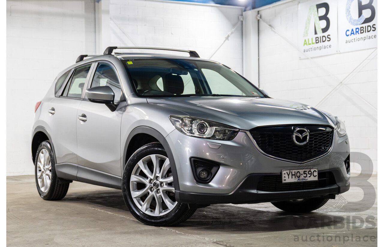 6/2014 Mazda CX-5 Akera (4x4) MY13.5 4d Wagon Meteor Grey Metallic Turbo Diesel 2.2L