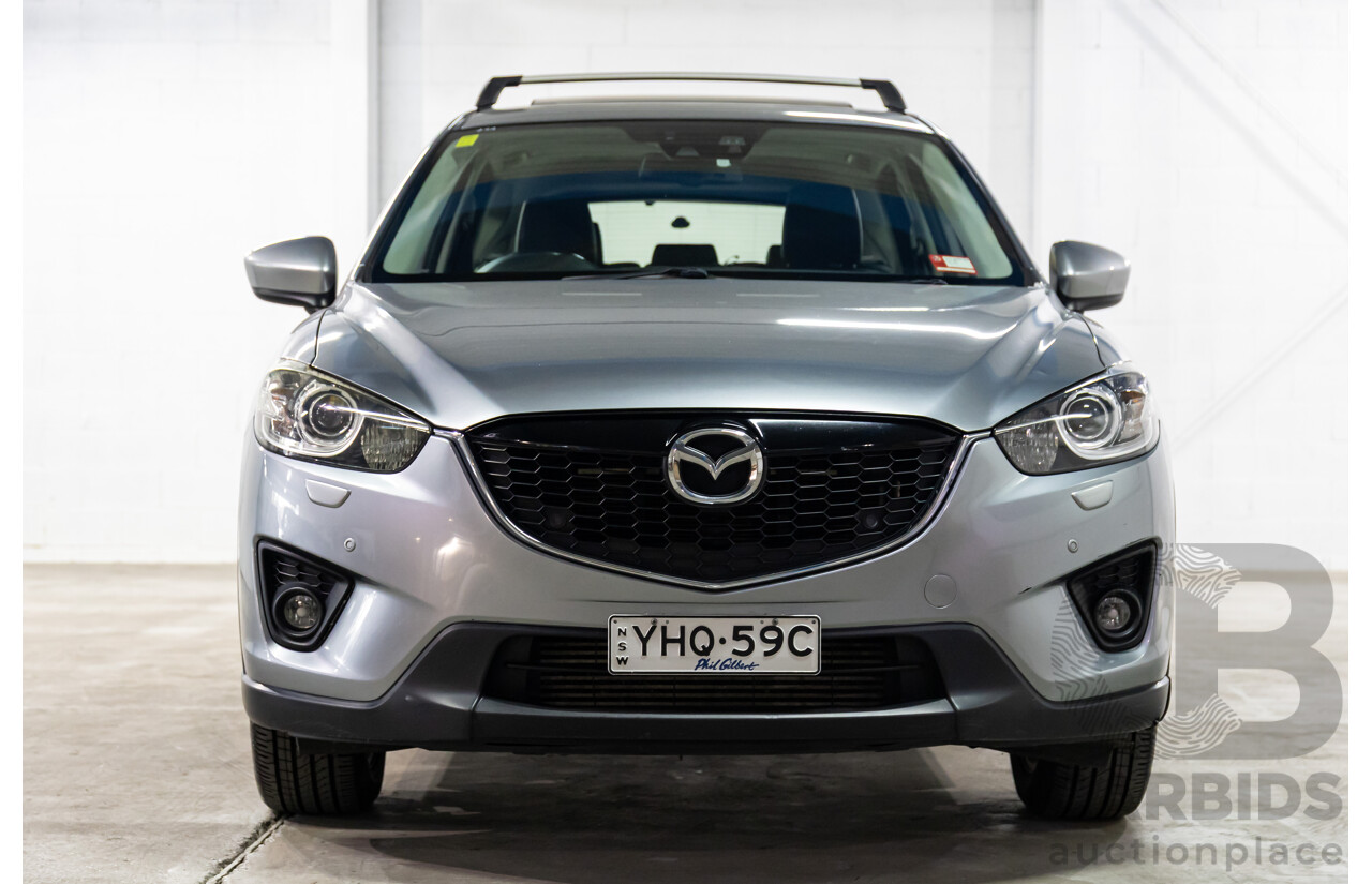6/2014 Mazda CX-5 Akera (4x4) MY13.5 4d Wagon Meteor Grey Metallic Turbo Diesel 2.2L
