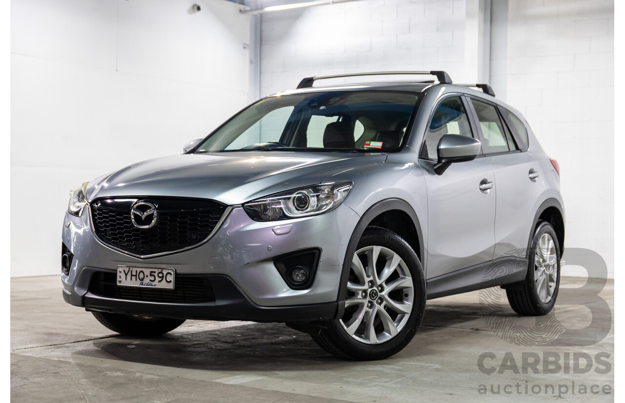 6/2014 Mazda CX-5 Akera (4x4) MY13.5 4d Wagon Meteor Grey Metallic Turbo Diesel 2.2L