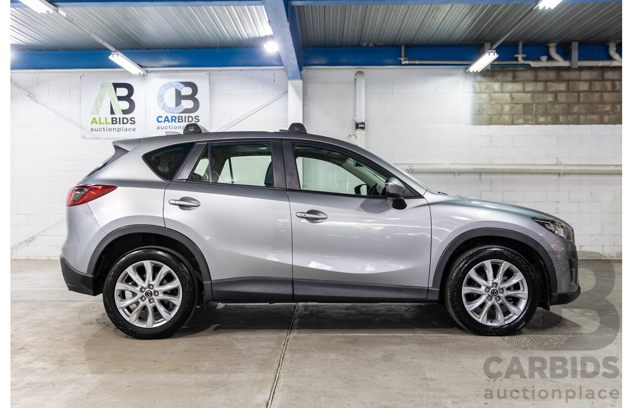 6/2014 Mazda CX-5 Akera (4x4) MY13.5 4d Wagon Meteor Grey Metallic Turbo Diesel 2.2L