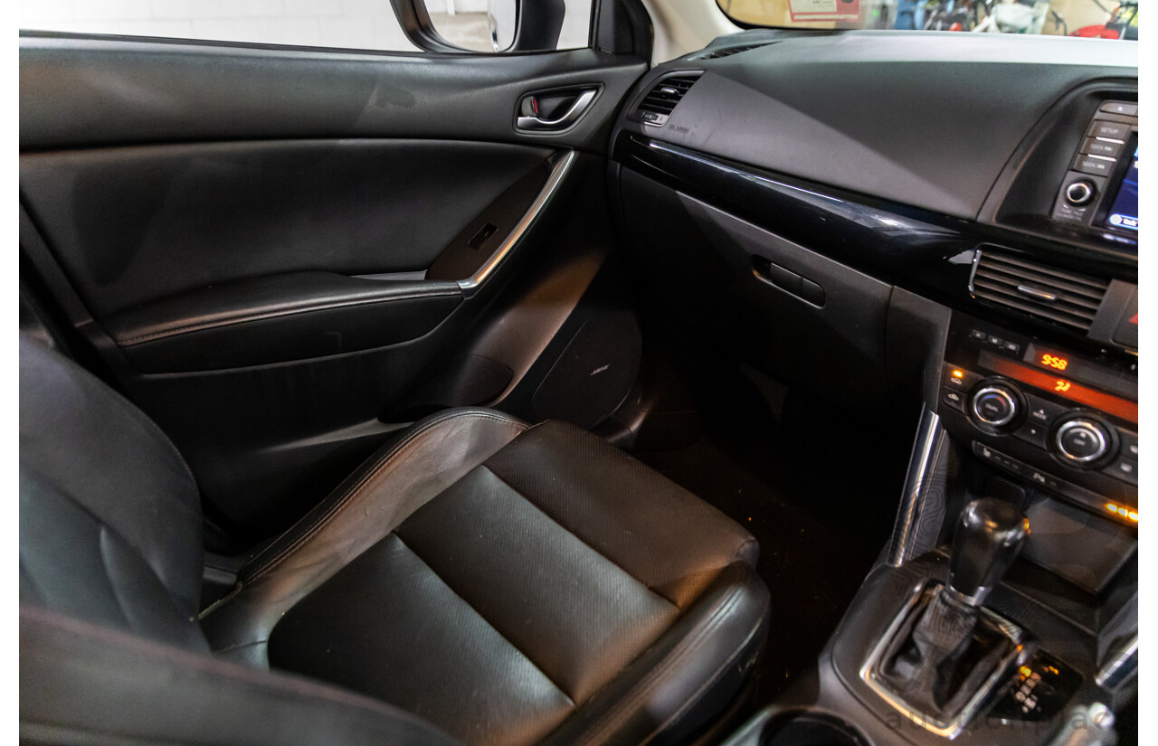 6/2014 Mazda CX-5 Akera (4x4) MY13.5 4d Wagon Meteor Grey Metallic Turbo Diesel 2.2L