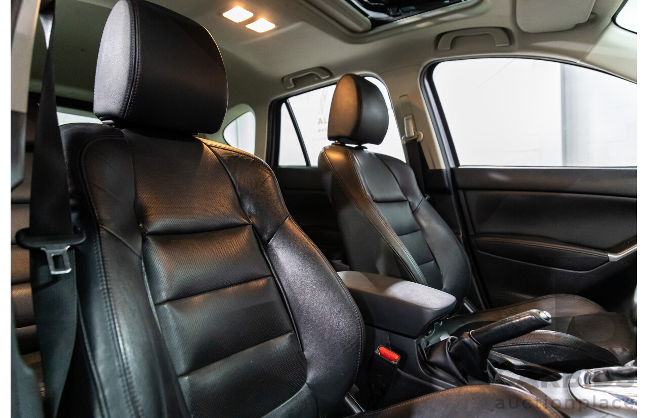 6/2014 Mazda CX-5 Akera (4x4) MY13.5 4d Wagon Meteor Grey Metallic Turbo Diesel 2.2L