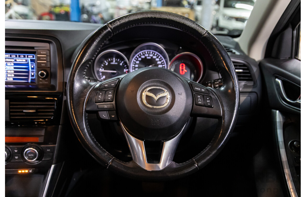 6/2014 Mazda CX-5 Akera (4x4) MY13.5 4d Wagon Meteor Grey Metallic Turbo Diesel 2.2L