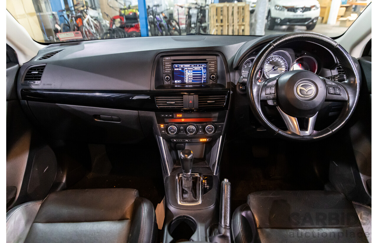 6/2014 Mazda CX-5 Akera (4x4) MY13.5 4d Wagon Meteor Grey Metallic Turbo Diesel 2.2L