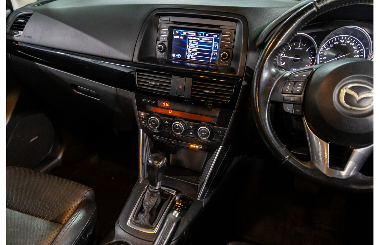 6/2014 Mazda CX-5 Akera (4x4) MY13.5 4d Wagon Meteor Grey Metallic Turbo Diesel 2.2L