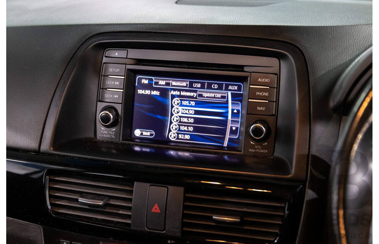 6/2014 Mazda CX-5 Akera (4x4) MY13.5 4d Wagon Meteor Grey Metallic Turbo Diesel 2.2L