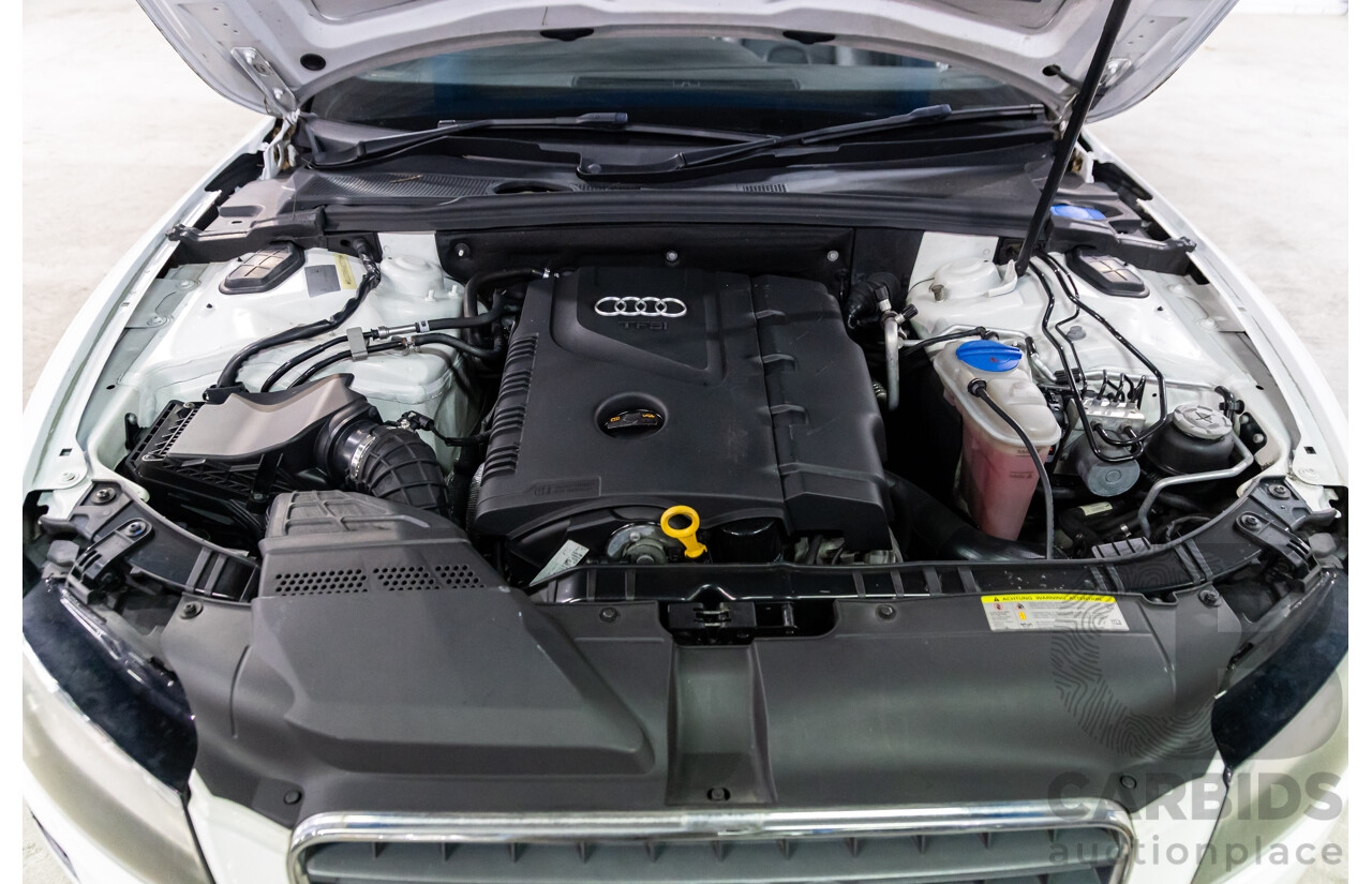 12/2010 Audi A5 2.0 TFSI 8T 2d Cabriolet Ibis White Turbo 2.0L