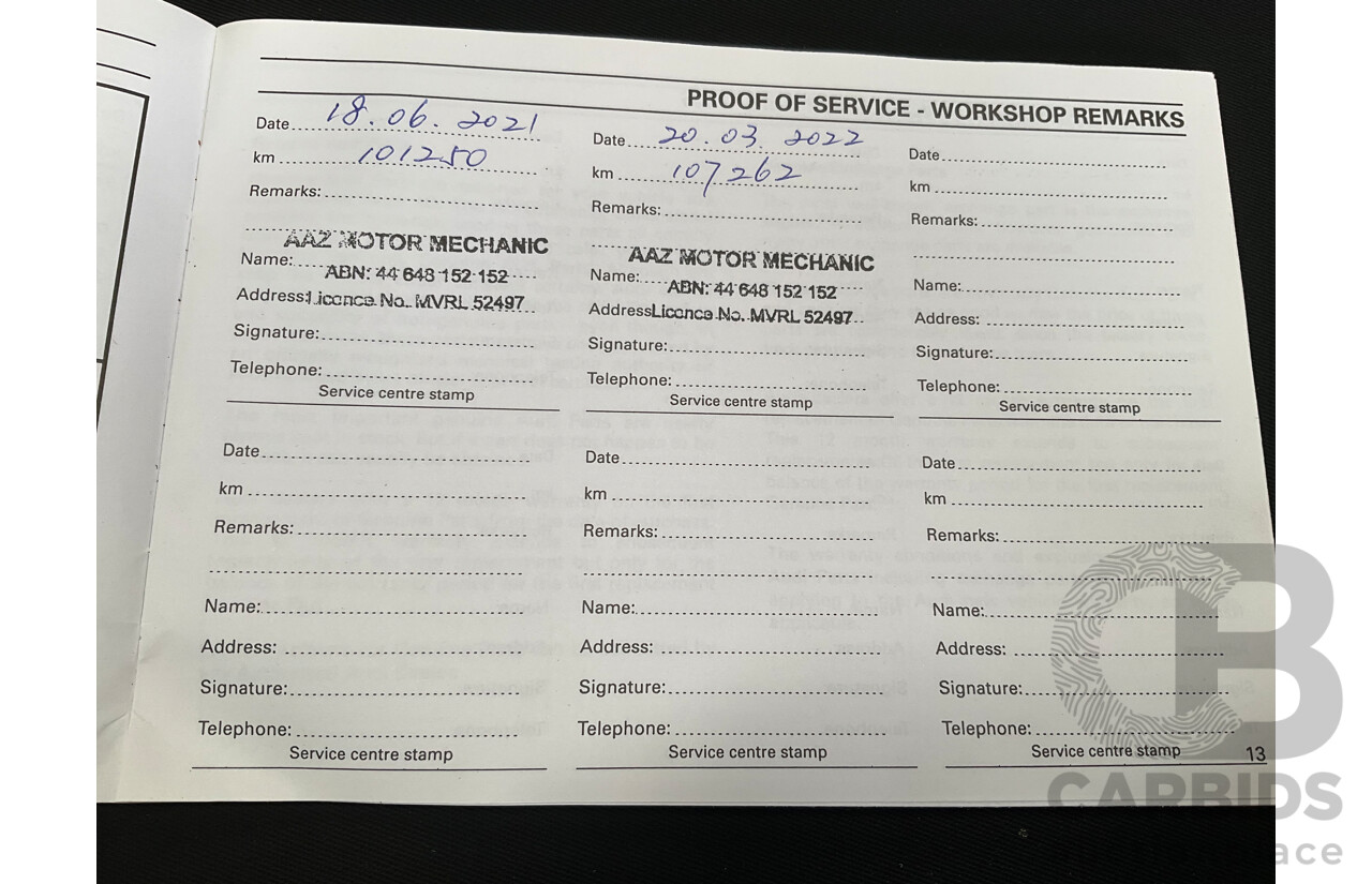 12/2010 Audi A5 2.0 TFSI 8T 2d Cabriolet Ibis White Turbo 2.0L